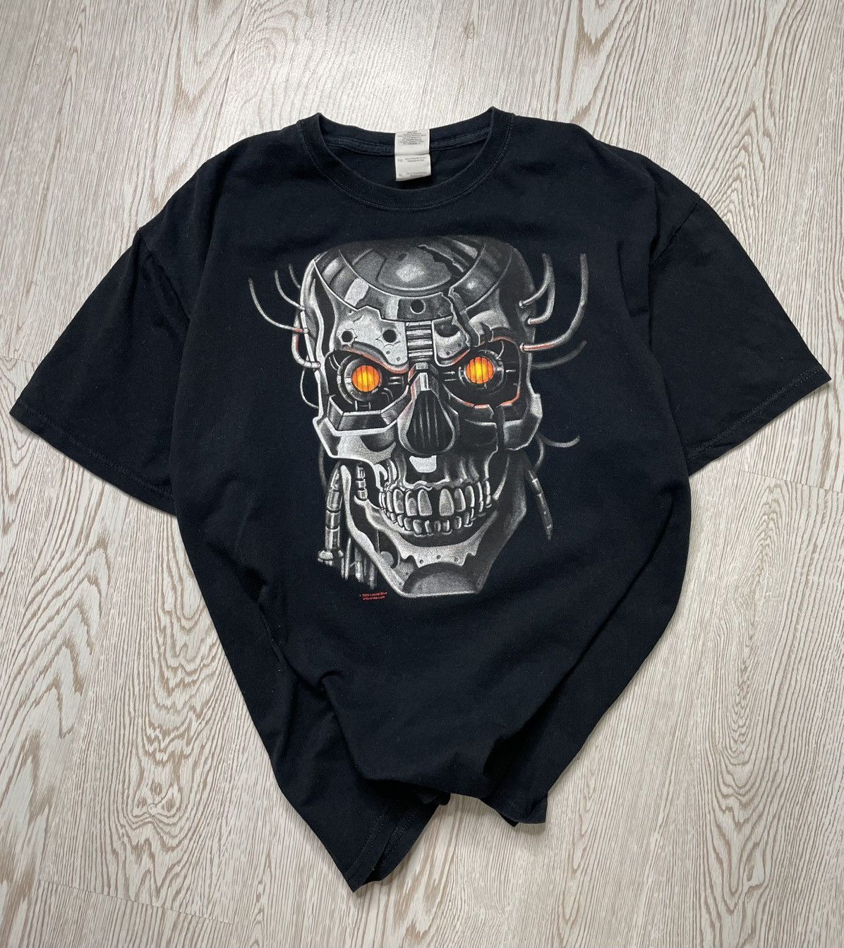 Liquid Blue × Vintage Vintage Liquid Blue Skull Logo 2009s tshirt size Xl Size US XL / EU 56 / 4 - 1 Thumbnail