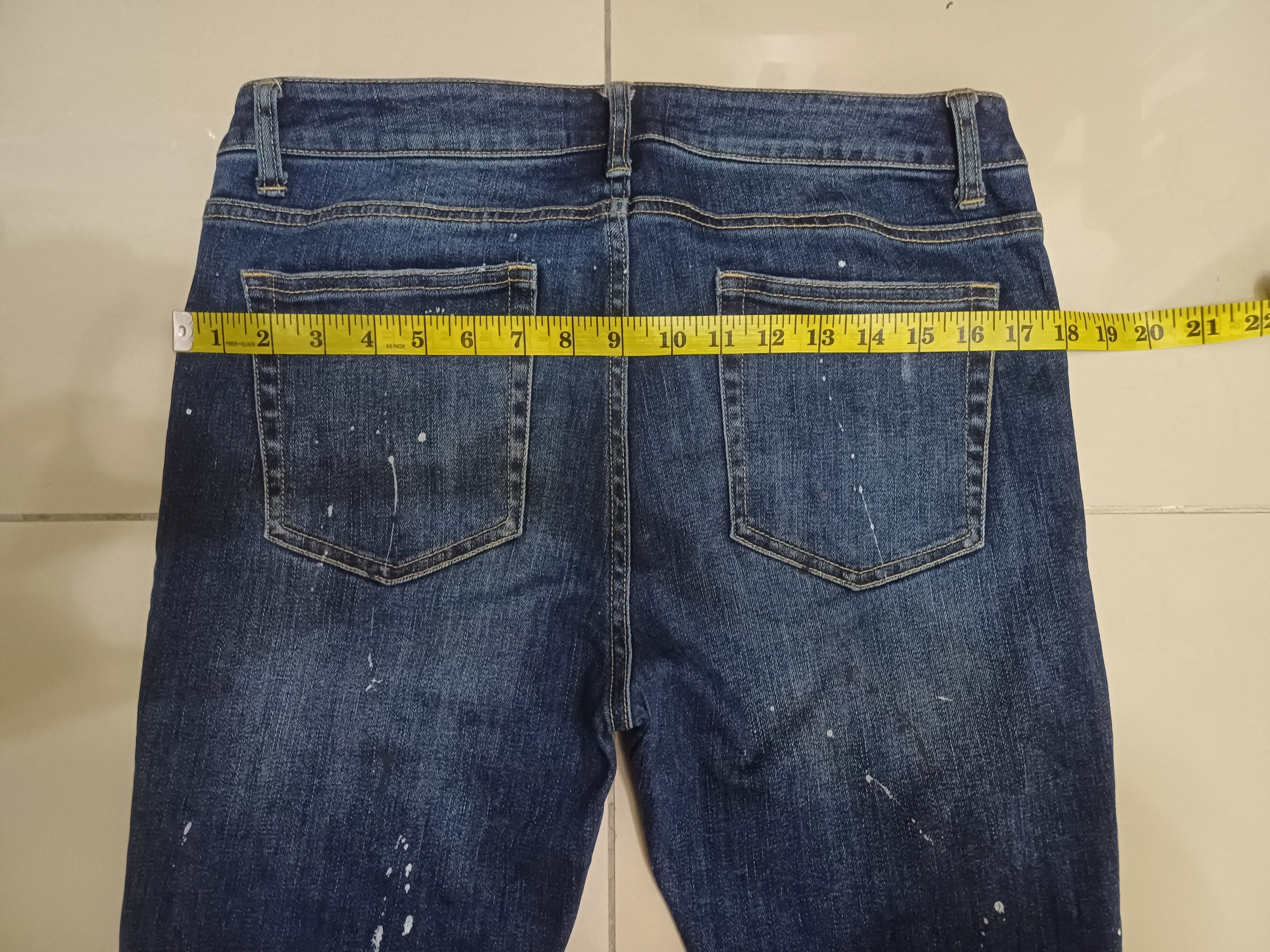 MOUSSY Splash jeans.. Azul by Moussy streachable & skinny cutting Size 30" / US 8 / IT 44 - 9 Thumbnail