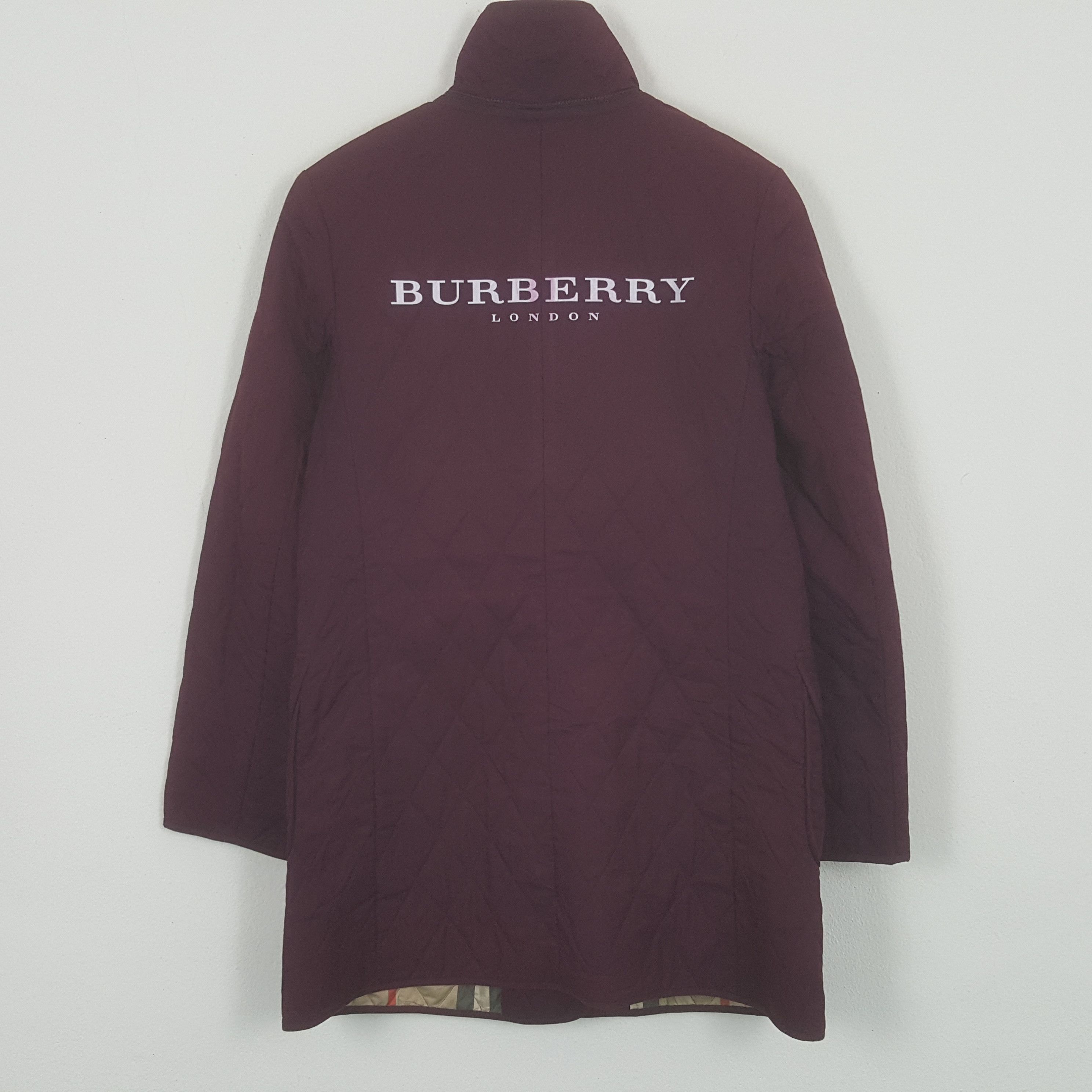 Vintage Burberry London Custom Art Button Jacket