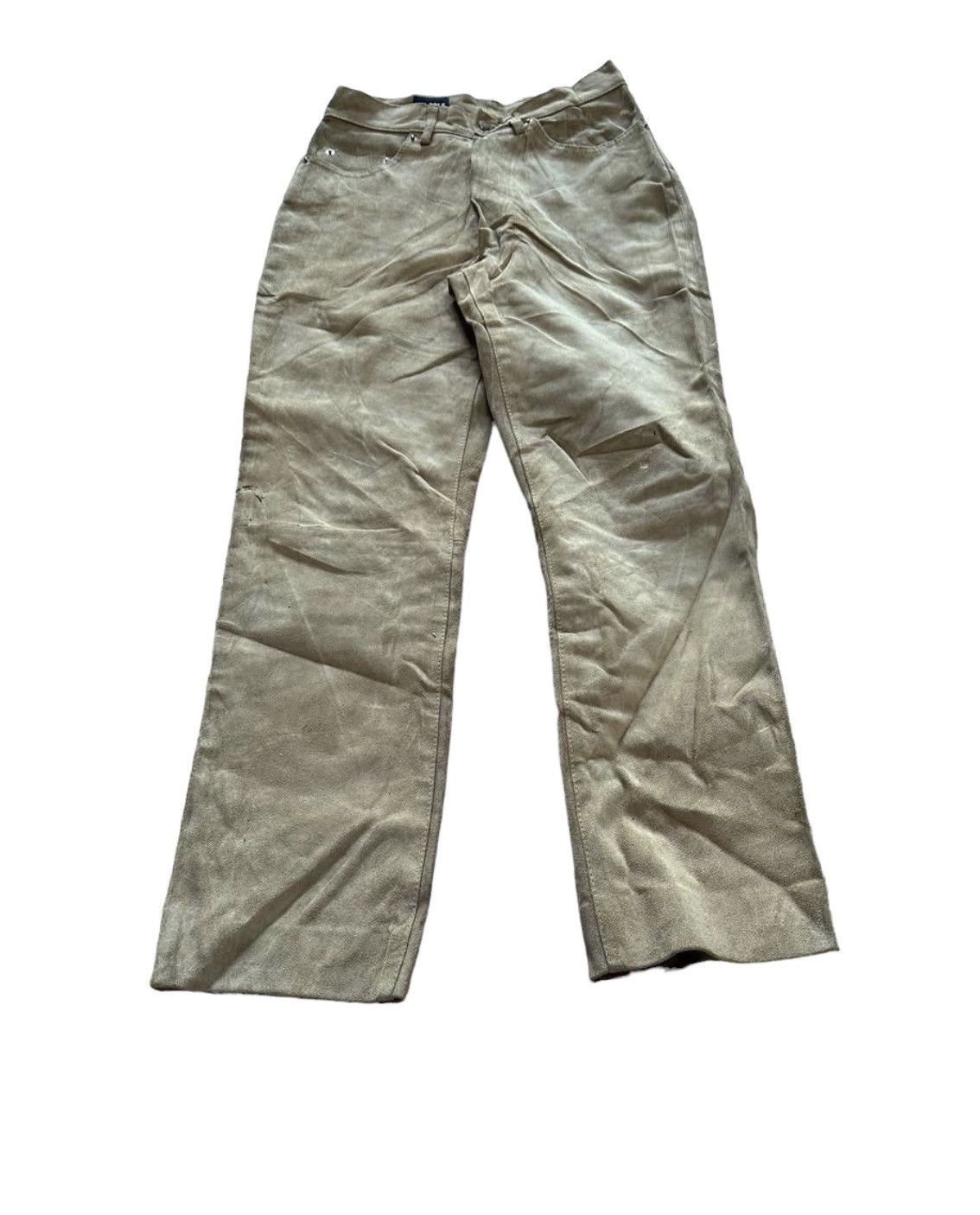 Beams Plus × Leather Beams Suede Trousers Leather Size US 28 / EU 44 - 4 Thumbnail