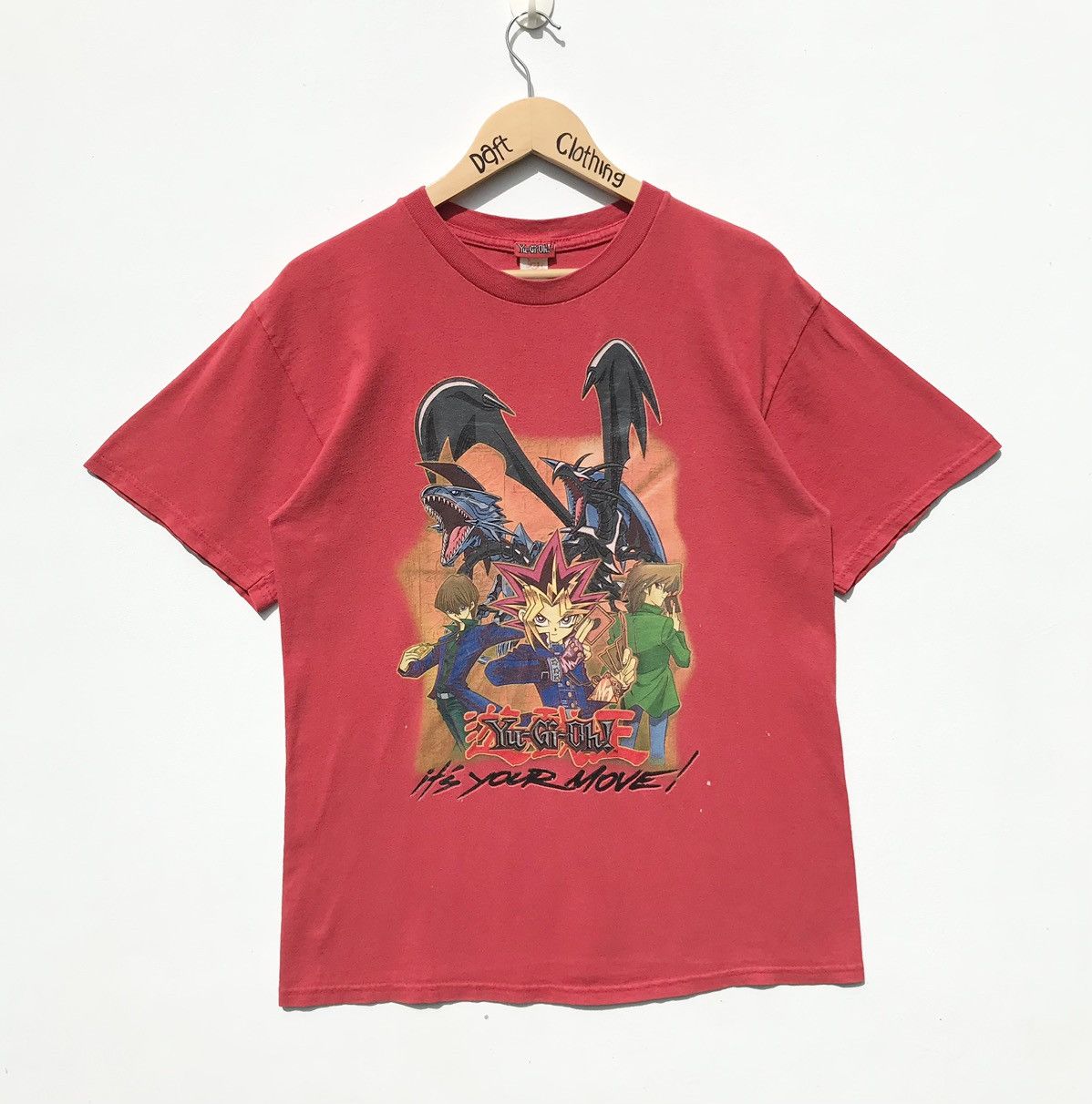 Anime Y2K Vintage Yu-Gi-Oh! Manga Series Shirt SunFaded Size US M / EU 48-50 / 2 - 1 Thumbnail