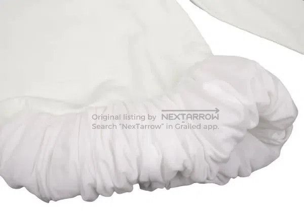 Comme des Garcons Comme Des Garcons White retro cloud edge sweater Size S / US 4 / IT 40 - 7 Thumbnail