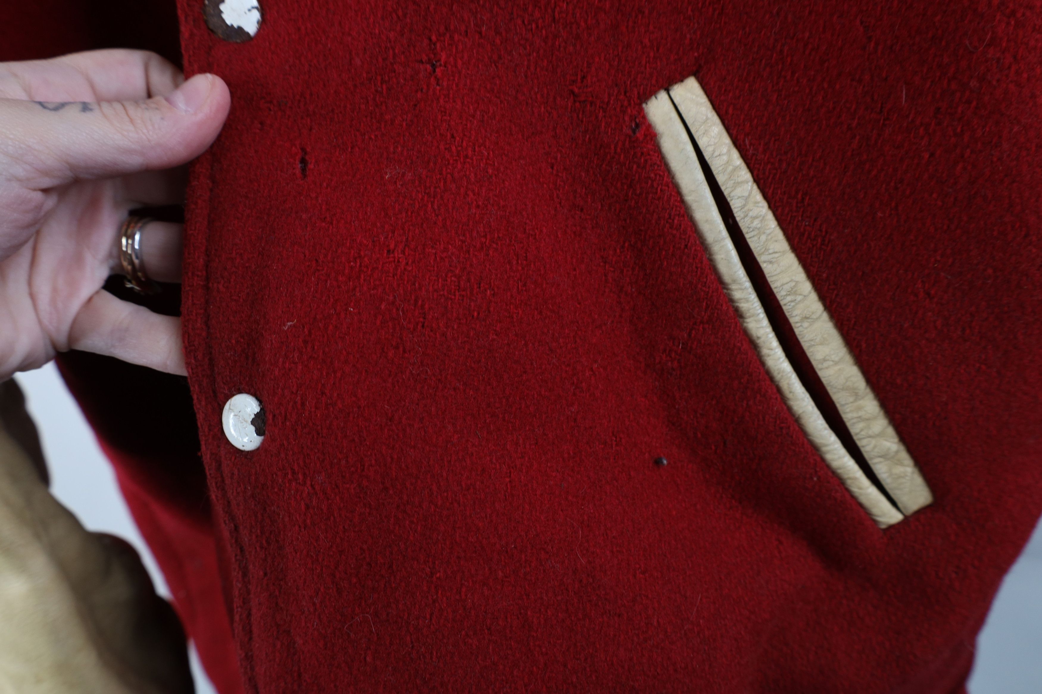 Vintage Vintage 60s Streetwear Varsity Club Letterman Jacket USA Size US L / EU 52-54 / 3 - 6 Thumbnail