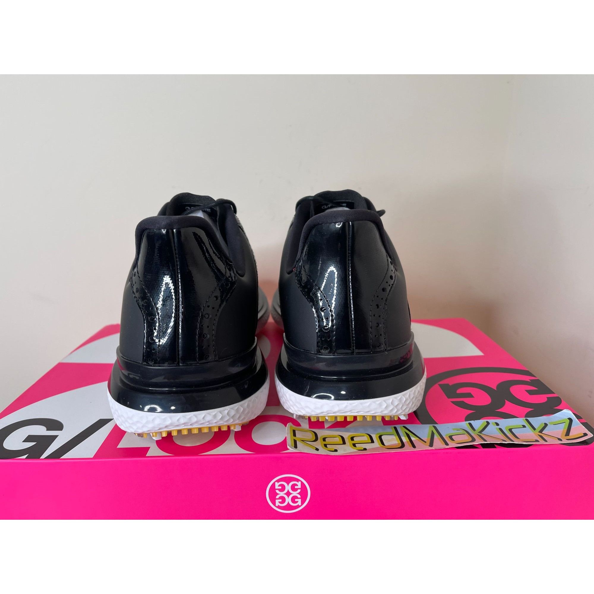G/FORE G/FORE Gallivan2r G/Lock Saddle Black Golf Shoes Mens 15us Size US 15 / EU 48 - 5 Thumbnail