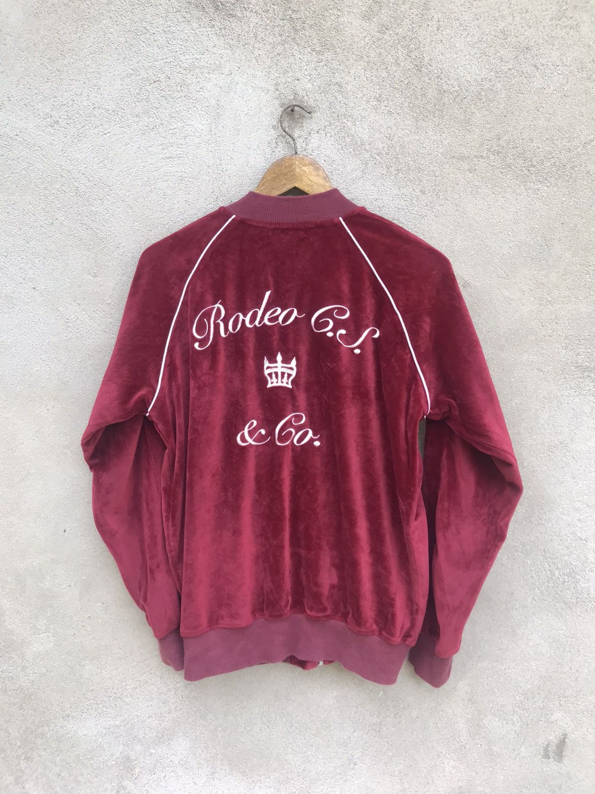 Japanese Brand RODEO CROWNS SKATE SOUVENIR SUKAJAN TIGER SATIN JACKET Size US S / EU 44-46 / 1 - 5 Thumbnail