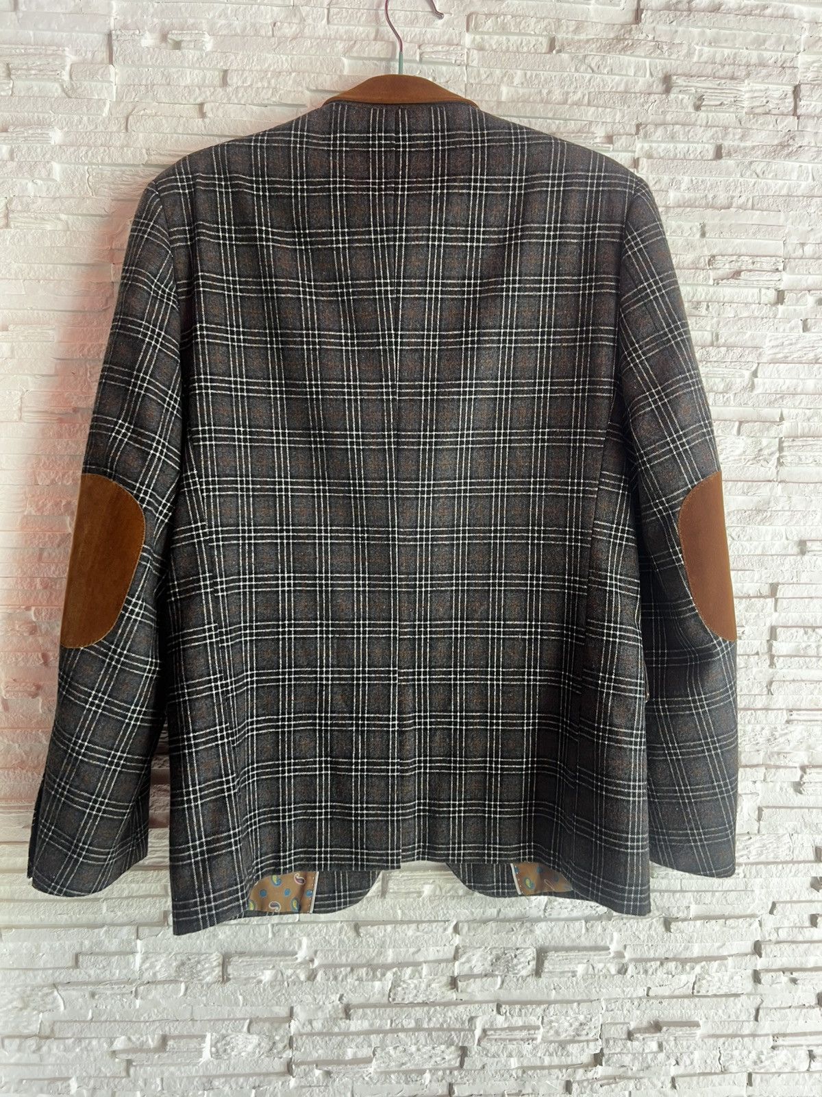 Other Mark Darsy Check Blazer Size 38 Classic Size 38R - 3 Thumbnail