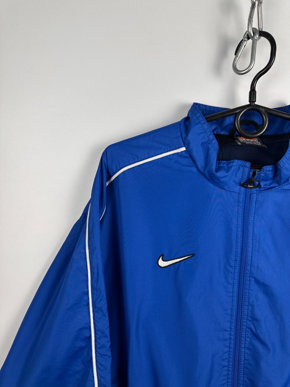 Nike Vintage 90’s Nike Team Jacket Windbreaker Blue Mens Size S Size US S / EU 44-46 / 1 - 2 Thumbnail