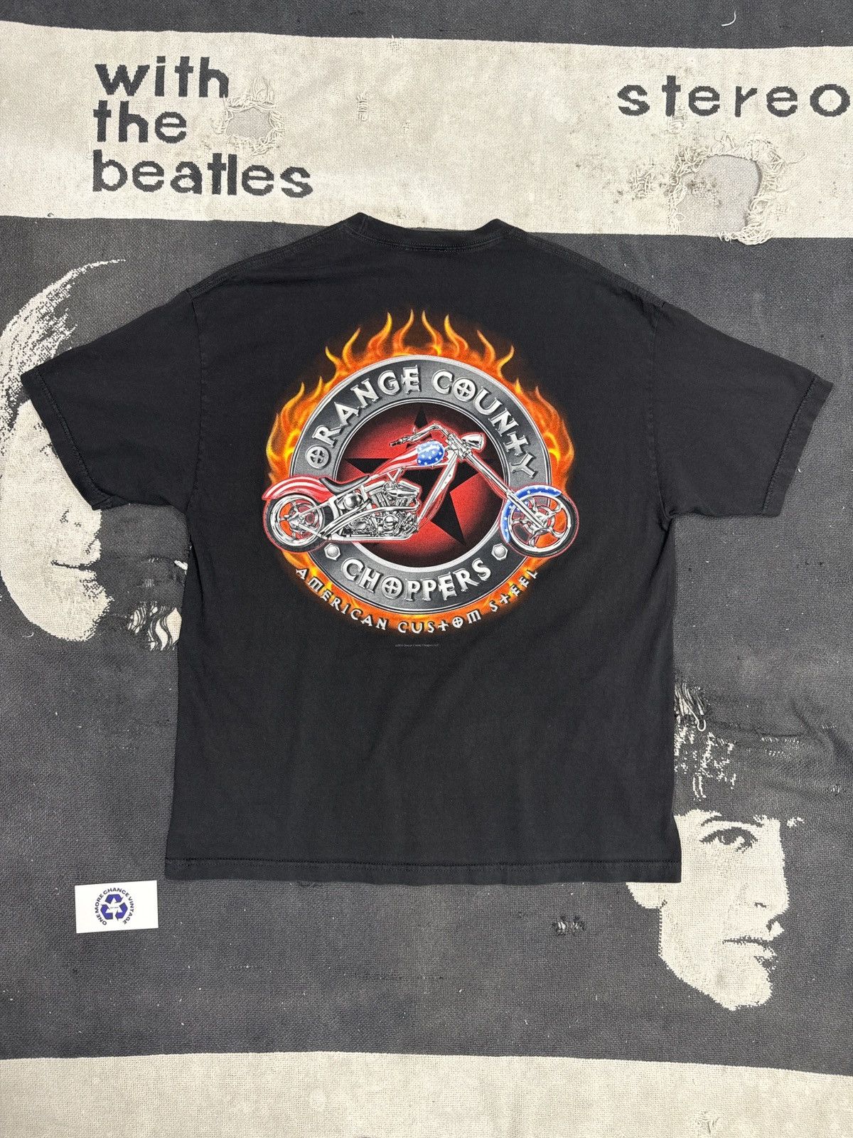 Vintage Orange County Choppers Biker Motorcycle Vintage Y2K T-Shirt Size US XL / EU 56 / 4 - 2 Thumbnail
