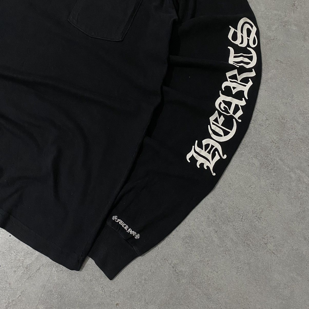 Chrome Hearts Chrome Heart Neck logo Longsleeve Size US L / EU 52-54 / 3 - 2 Thumbnail