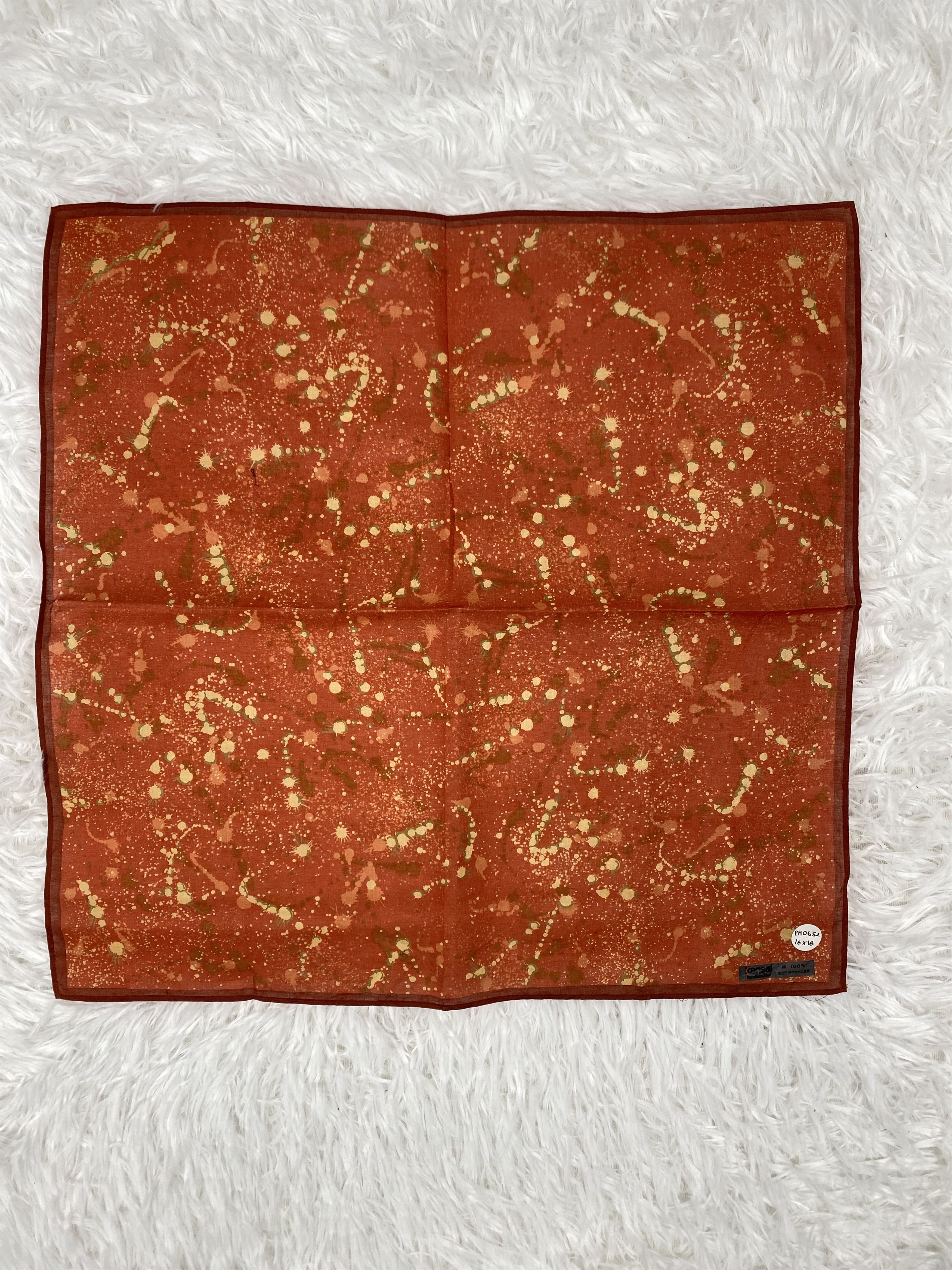 Kansai Yamamoto × Vintage Vintage Kansai Yamamoto Handkerchief Neckerchief PH0652 Size ONE SIZE - 3 Thumbnail