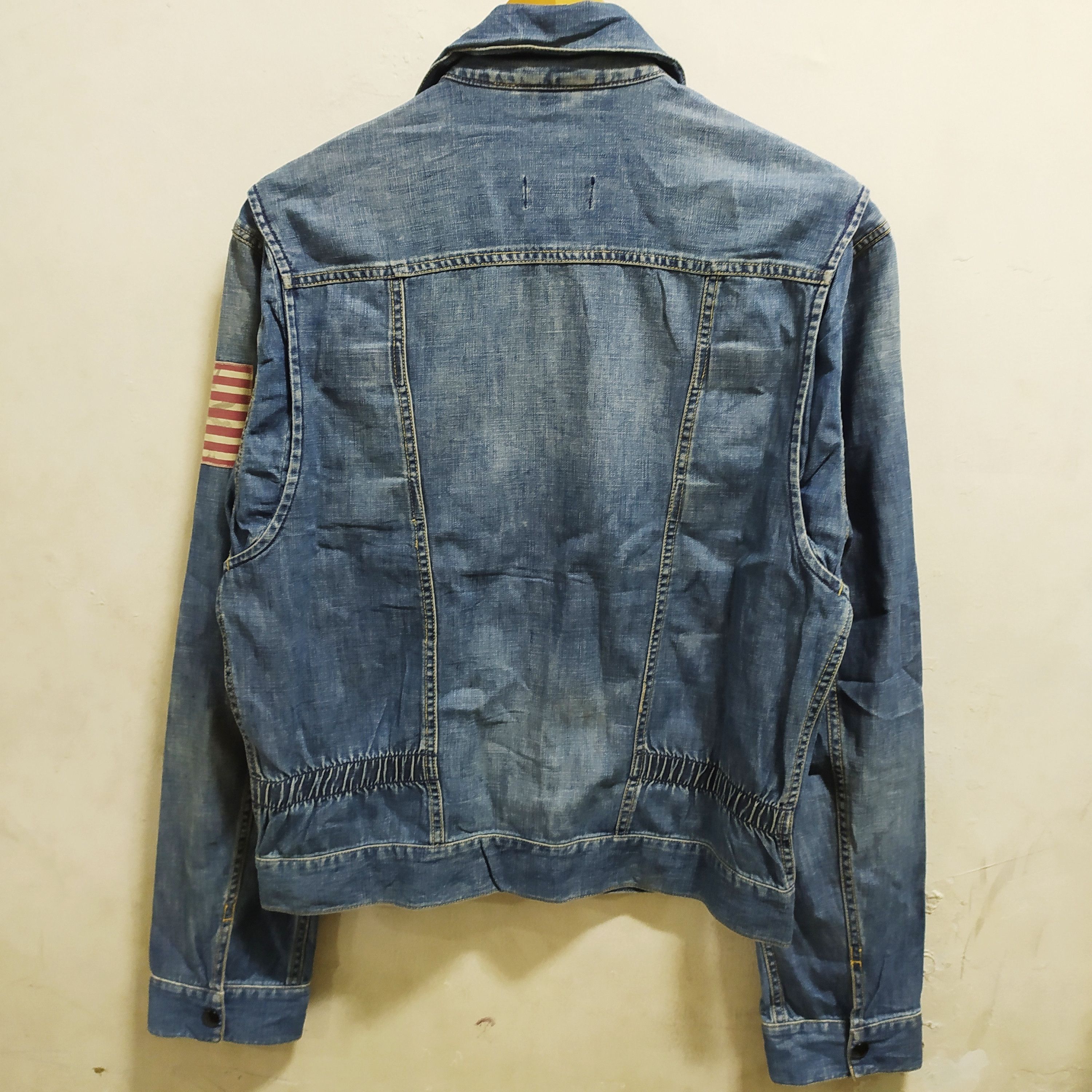 Polo Ralph Lauren × Vintage VTG Polo Jeans Company by Ralph Lauren Zip Up Denim Jacket Size US L / EU 52-54 / 3 - 2 Thumbnail