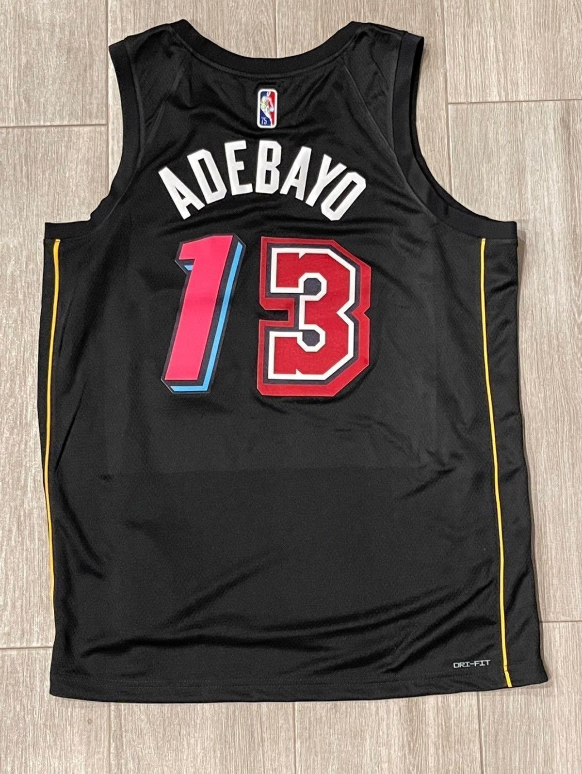 NBA Bam Adebayo Nike Miami Heat Mashup Swingman Jersey Vice XL Size US XL / EU 56 / 4 - 10 Thumbnail