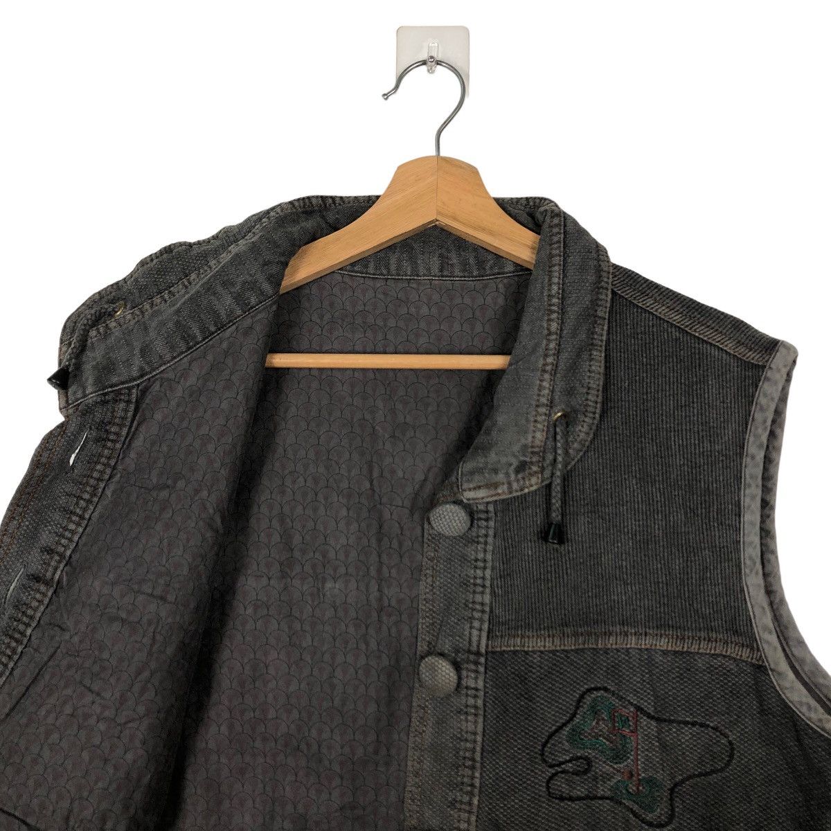 Japanese Brand 🔥90’s Vintage Traditional Design Vest Tank Top Quilted Size US M / EU 48-50 / 2 - 10 Thumbnail