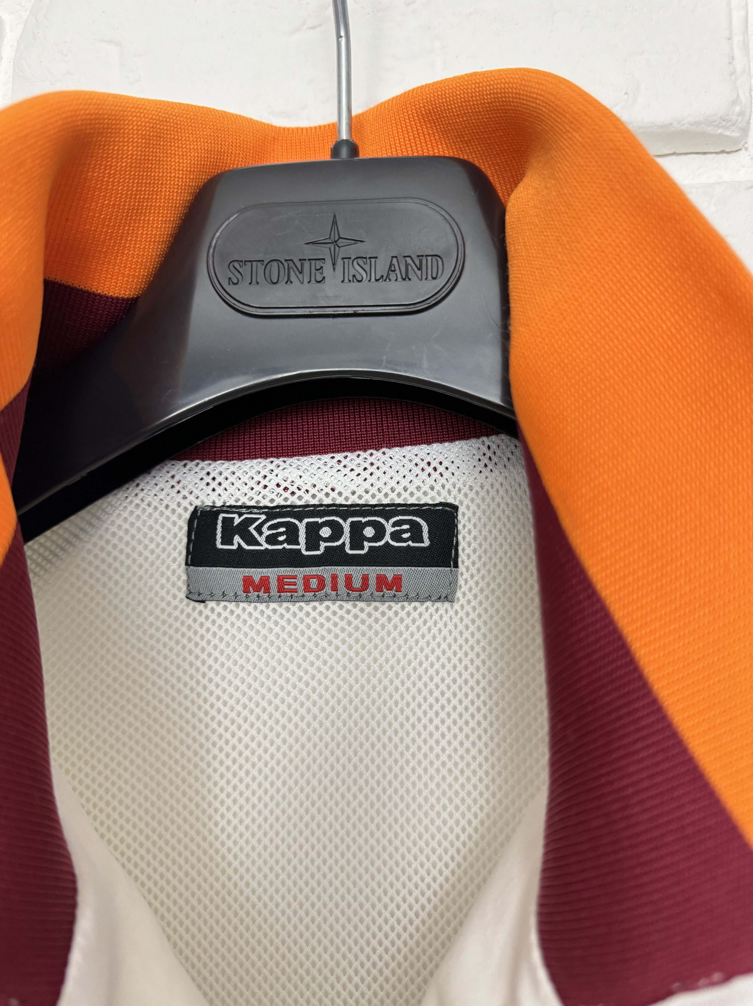 Kappa AS Roma 2010 2011 Tracksuit Suit Football Jacket Pants M Size US M / EU 48-50 / 2 - 12 Thumbnail