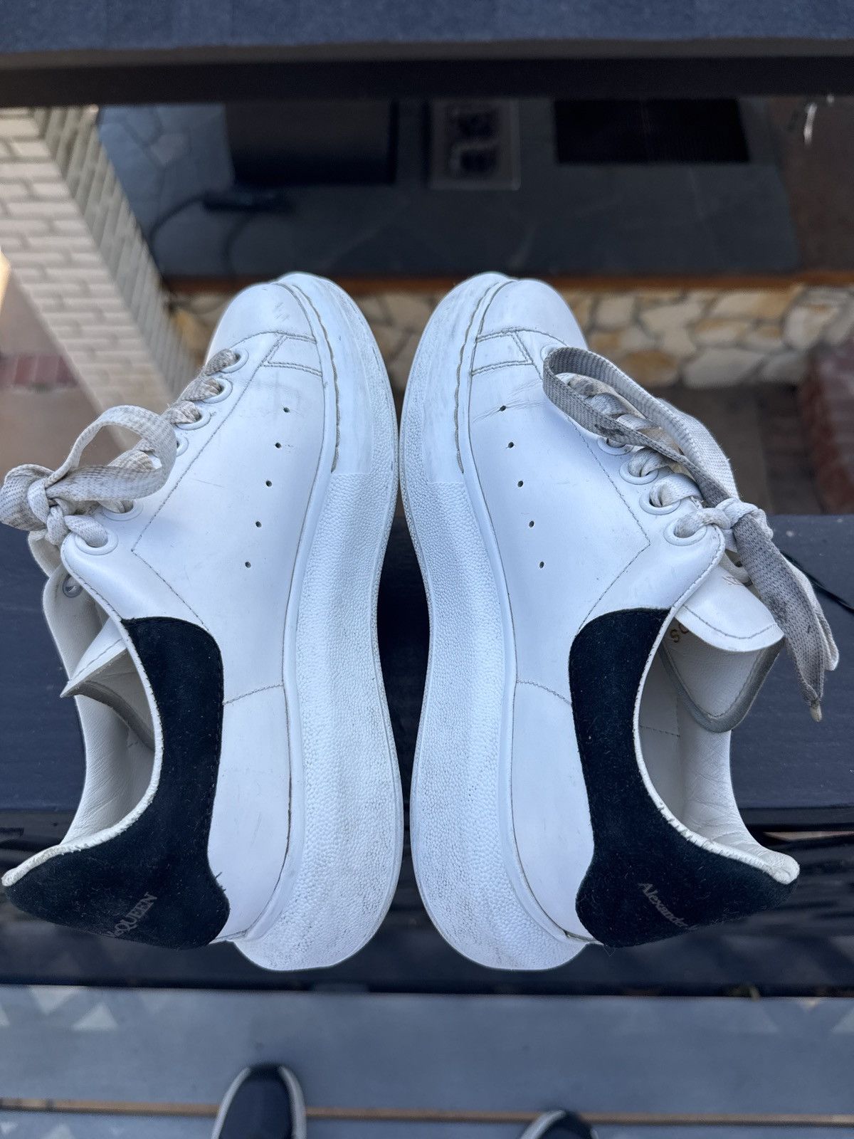 Alexander McQueen White Alexandar McQueen low top Size US 6.5 / IT 36.5 - 2 Thumbnail