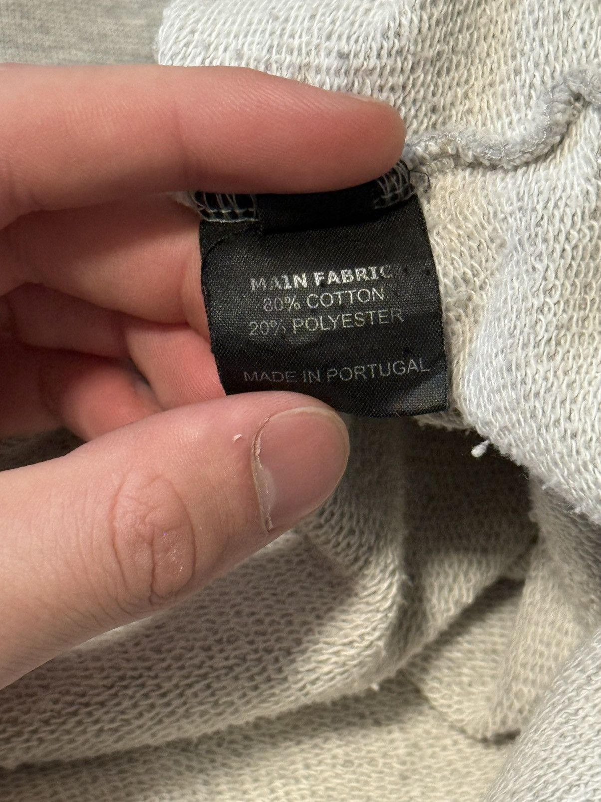 Vetements Vetements 2016 Reversible Champion Cropped Hoodie Grey Small Size US S / EU 44-46 / 1 - 8 Thumbnail