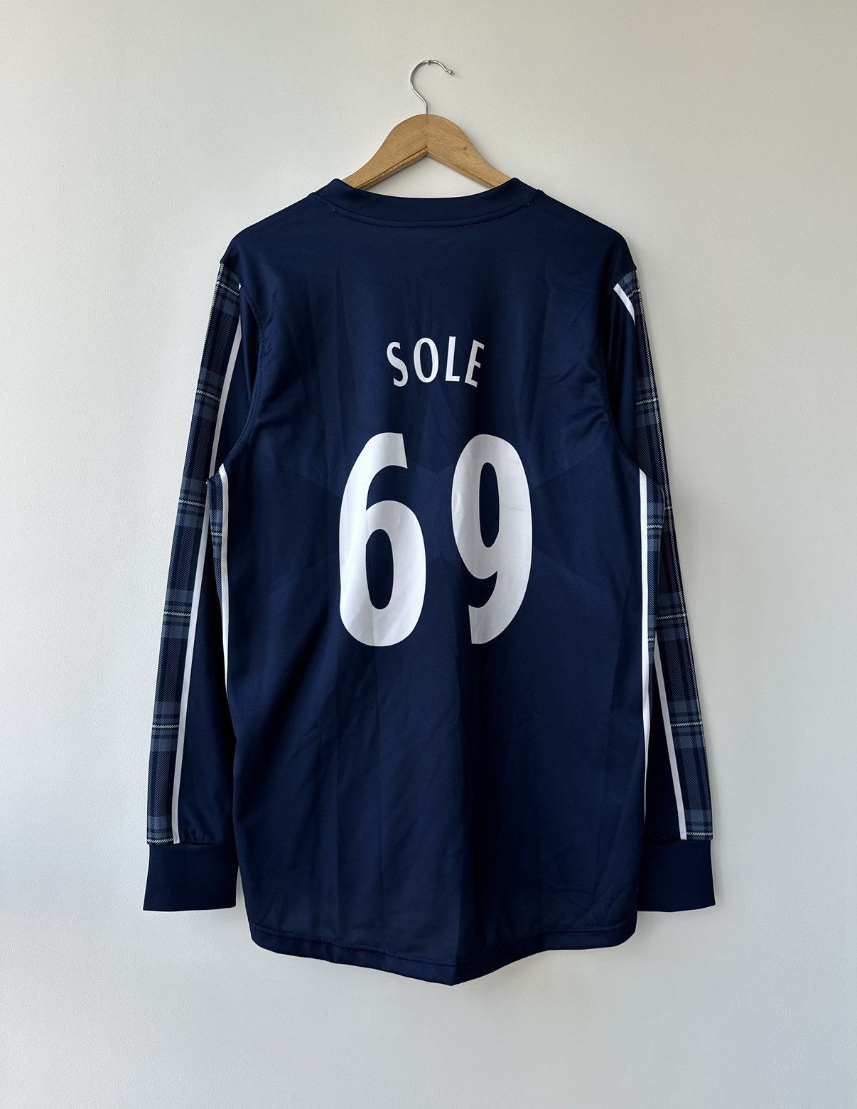 Vintage Scotland Cricket Team Match #69 Worn Shirt Gray Nicolls L Size US L / EU 52-54 / 3 - 3 Thumbnail