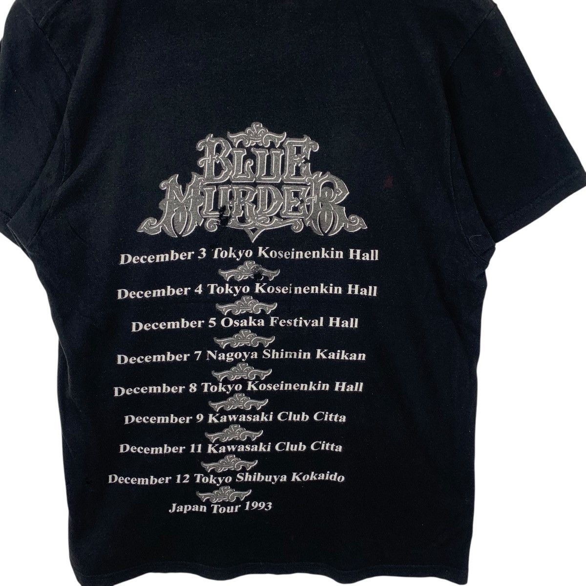 Band Tees Vintage 1993 BLUE MURDER Nothin But Trouble Japan Tour Tee Size US S / EU 44-46 / 1 - 7 Thumbnail
