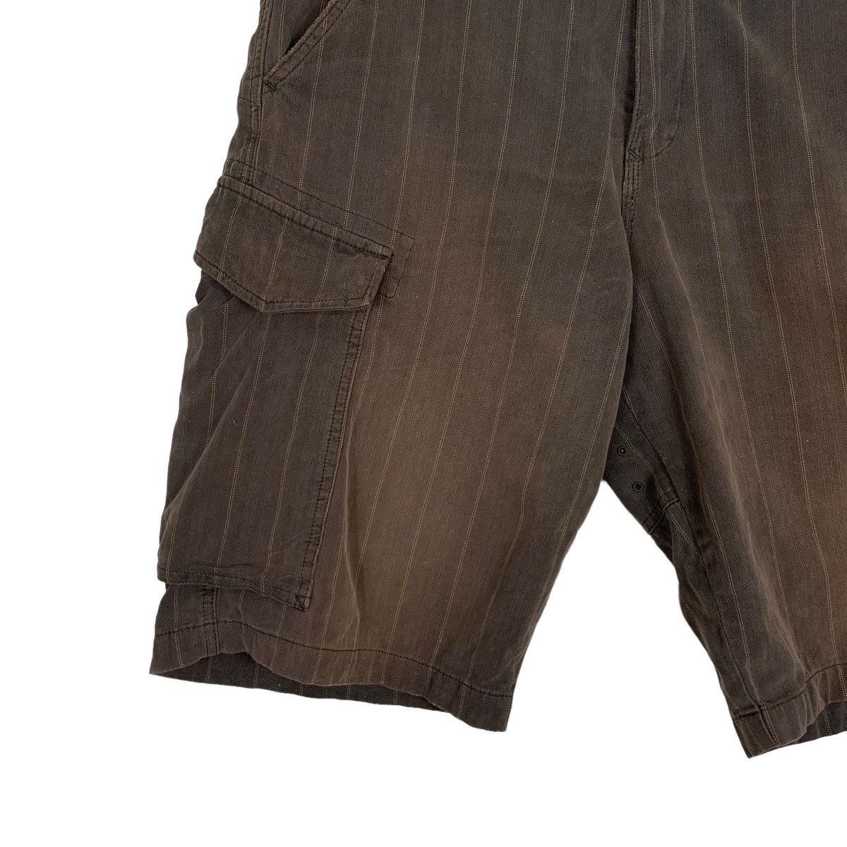 Volcom Volcom Stone Striped Sun Faded Cargo Short Pant #0982-C44 Size US 32 / EU 48 - 3 Thumbnail