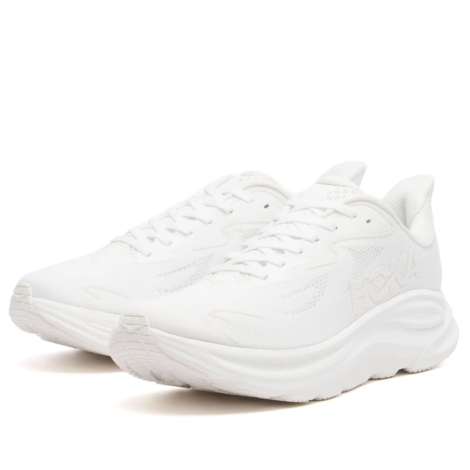 Hoka Hoka M Clifton 10 White 1162030-WWH US 12 EU 46 2/3 Size US 12 / EU 45 - 1 Thumbnail