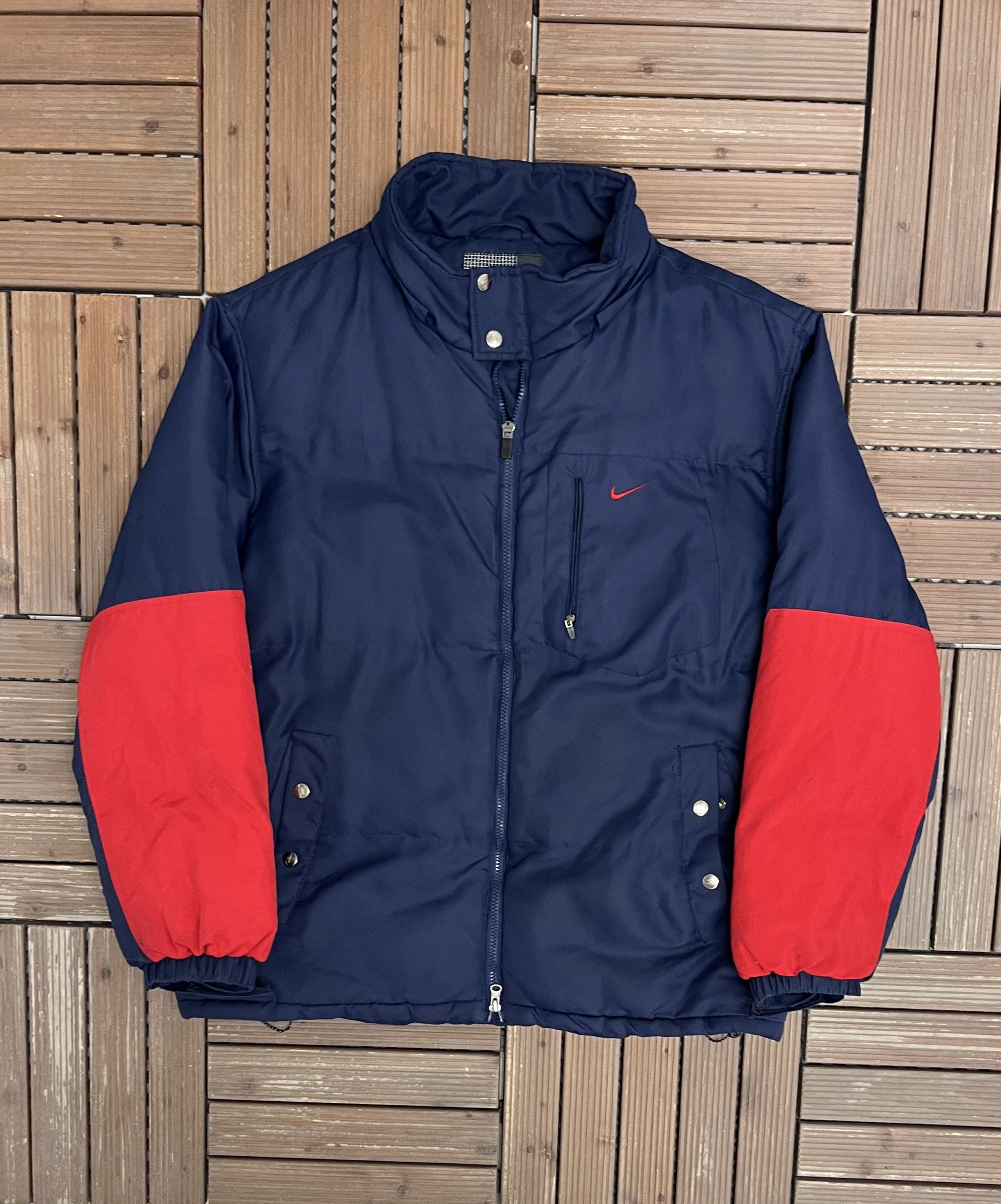 Nike ACG × Vintage Nike ACG Embroidered Swoosh Vintage Blue Jacket Size US L / EU 52-54 / 3 - 1 Thumbnail