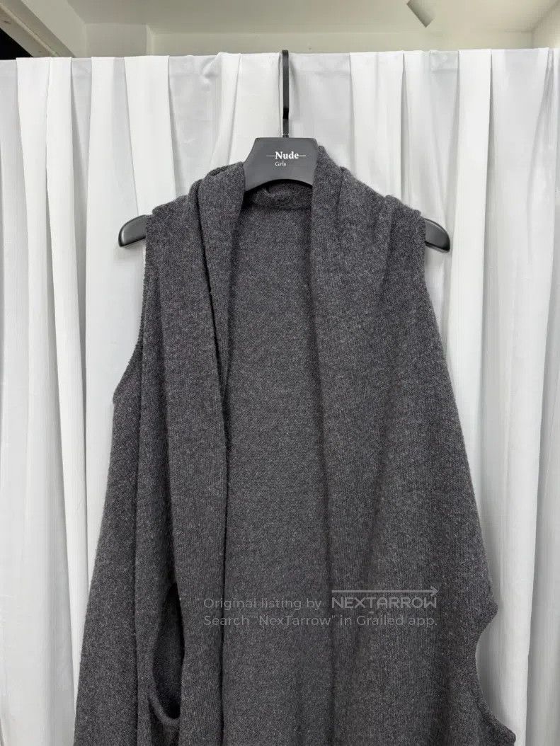 Ann Demeulemeester Ann Demeulemeester Ultra-long hole knit shawl| Size XS / US 0-2 / IT 36-38 - 2 Thumbnail