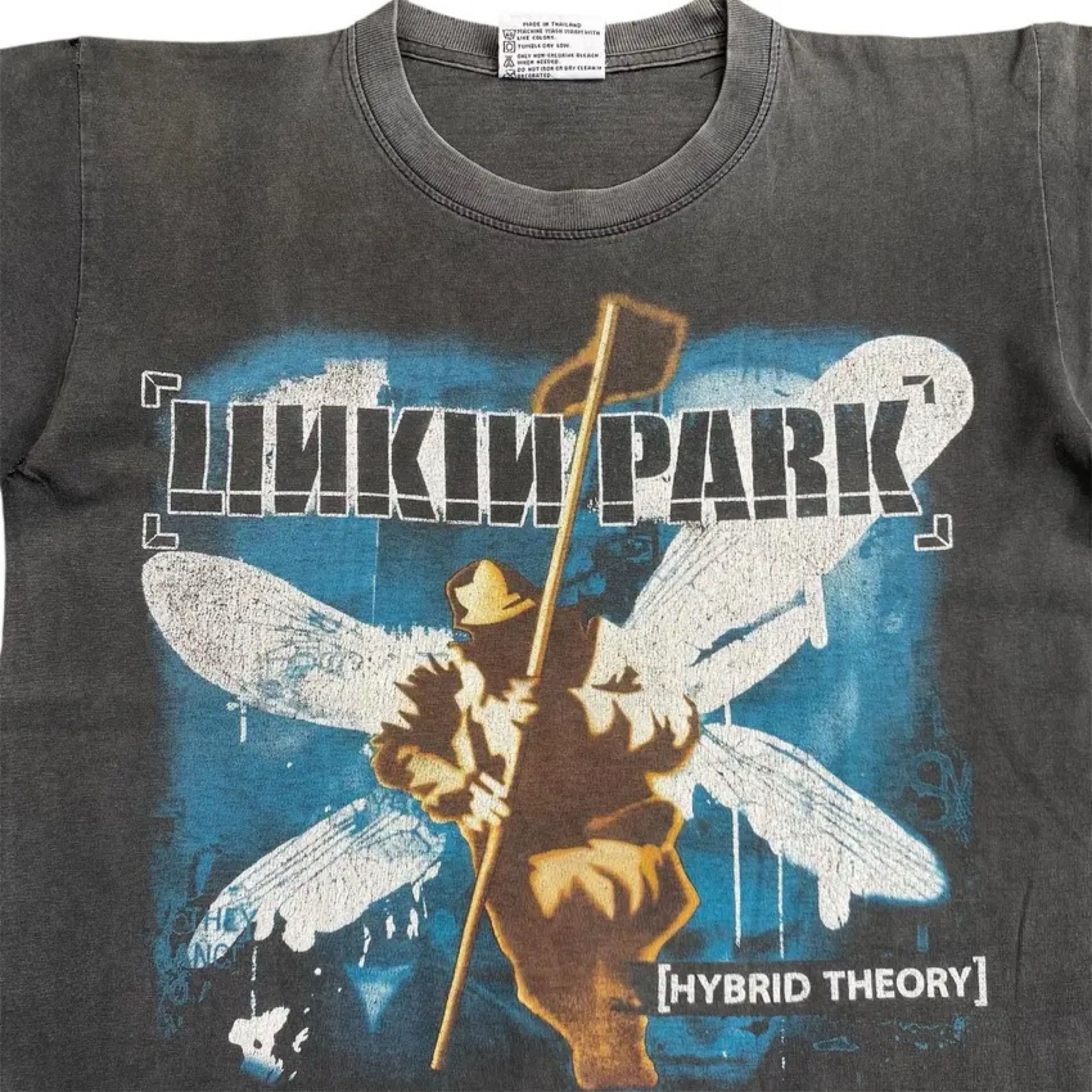 Vintage Vintage Linkin Park Hybrid Theory Band T-Shirt Size US M / EU 48-50 / 2 - 5 Thumbnail