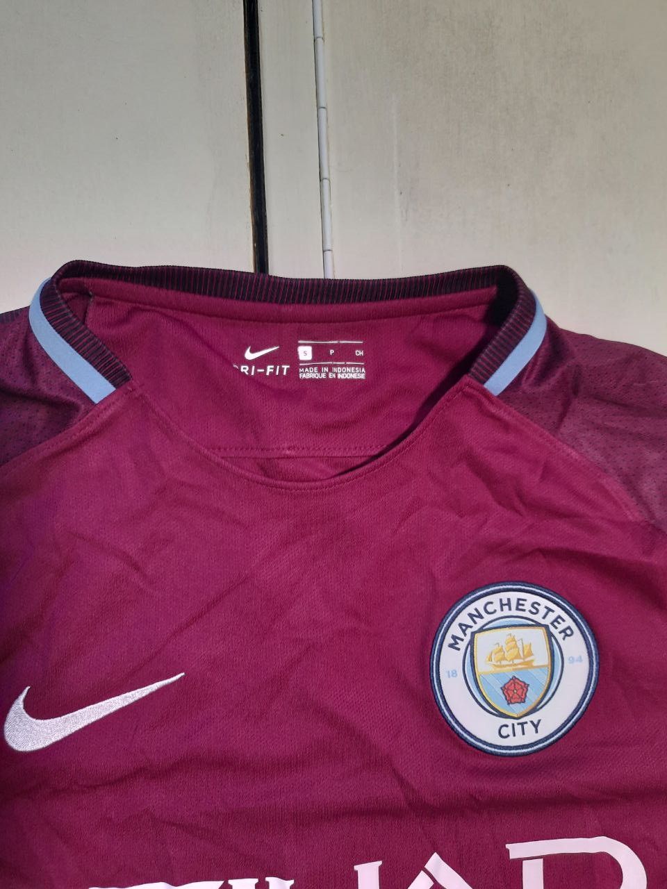 Nike Nike Manchester City Jersey 2017-2018 Size US S / EU 44-46 / 1 - 3 Thumbnail