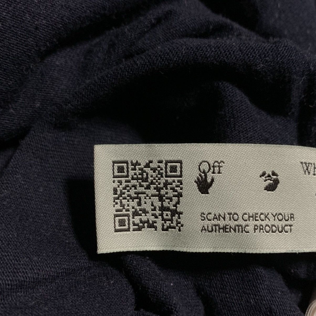 Off-White Off White Medium Staff Graphic Blue Tee Virgil Abloh Size US M / EU 48-50 / 2 - 8 Thumbnail