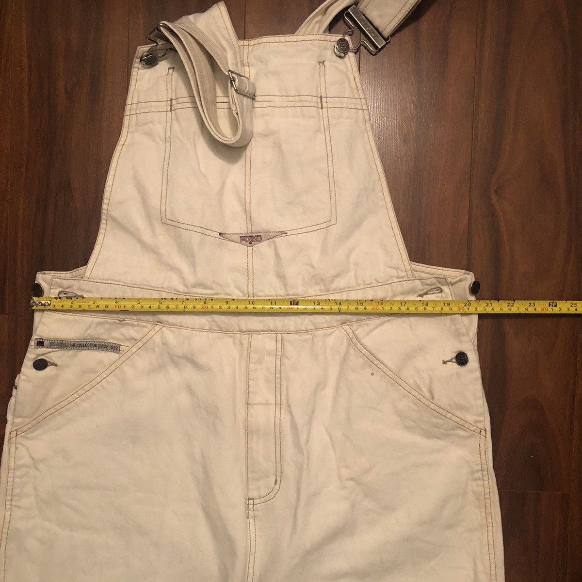 Fubu Vintage Y2K FUBU Denim Bib Carpenter Overalls Streetwear XL Size US 34 / EU 50 - 5 Thumbnail