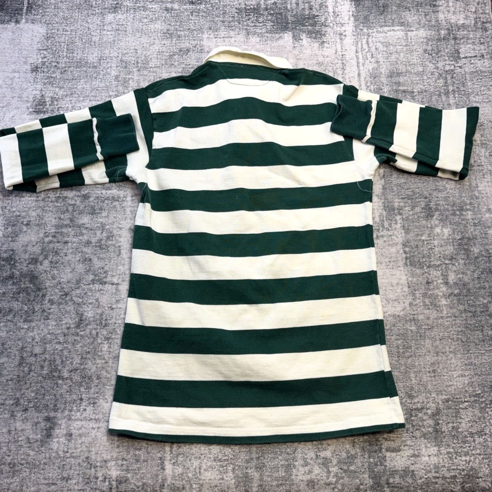 Barbarian VTG Barbarian Rugby Shirt Mens XL Striped Polo College Ivy League Multicolor Heavyweight Cotton Long Sleeve 80s 90s Size US XL / EU 56 / 4 - 6 Thumbnail