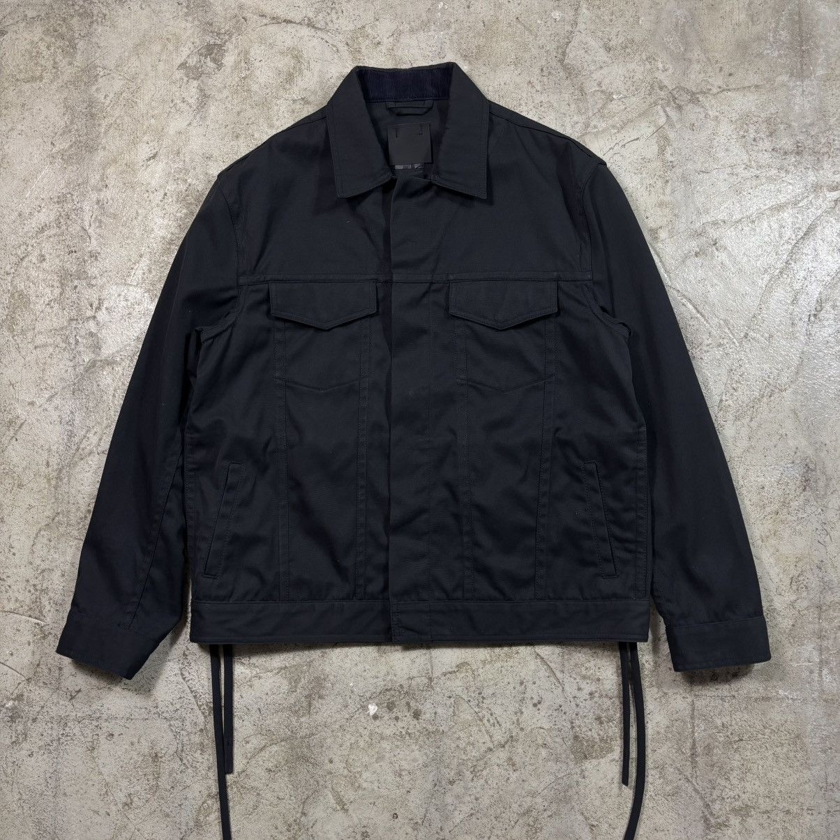 Craig Green CRAIG GREEN POINT COLLAR DENIM TRUCK JACKET Size US M / EU 48-50 / 2 - 1 Thumbnail