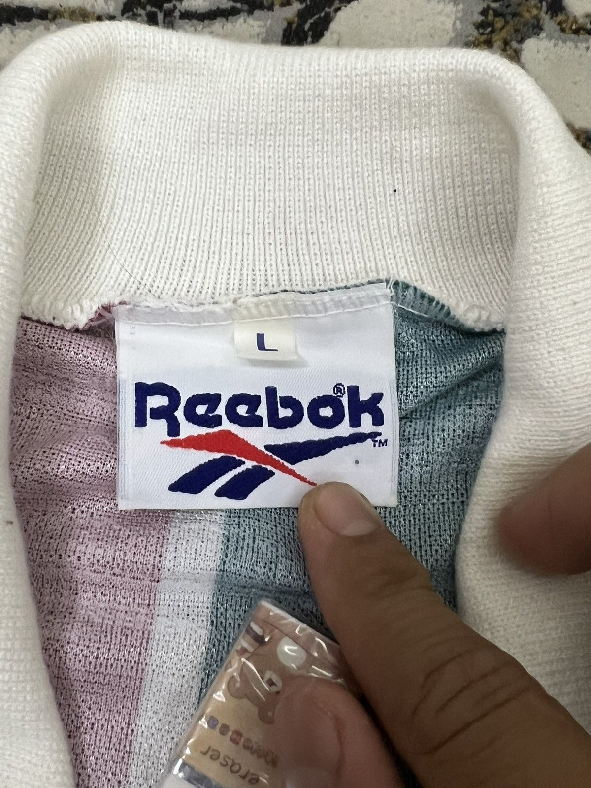 Other Vintage 90s Reebok Fluminense Home Jersey Size US L / EU 52-54 / 3 - 6 Thumbnail