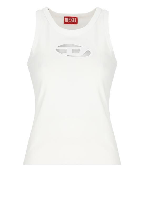Diesel DIESEL Women Tops A15703 0AFAA100 White Size S / US 4 / IT 40 - 1 Thumbnail