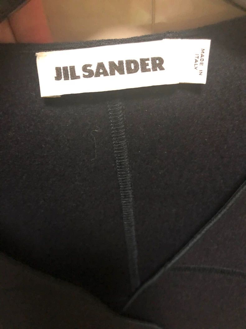 Jil Sander Jil Sander Dark blue coat Size 4XL / US 24-26 - 4 Thumbnail