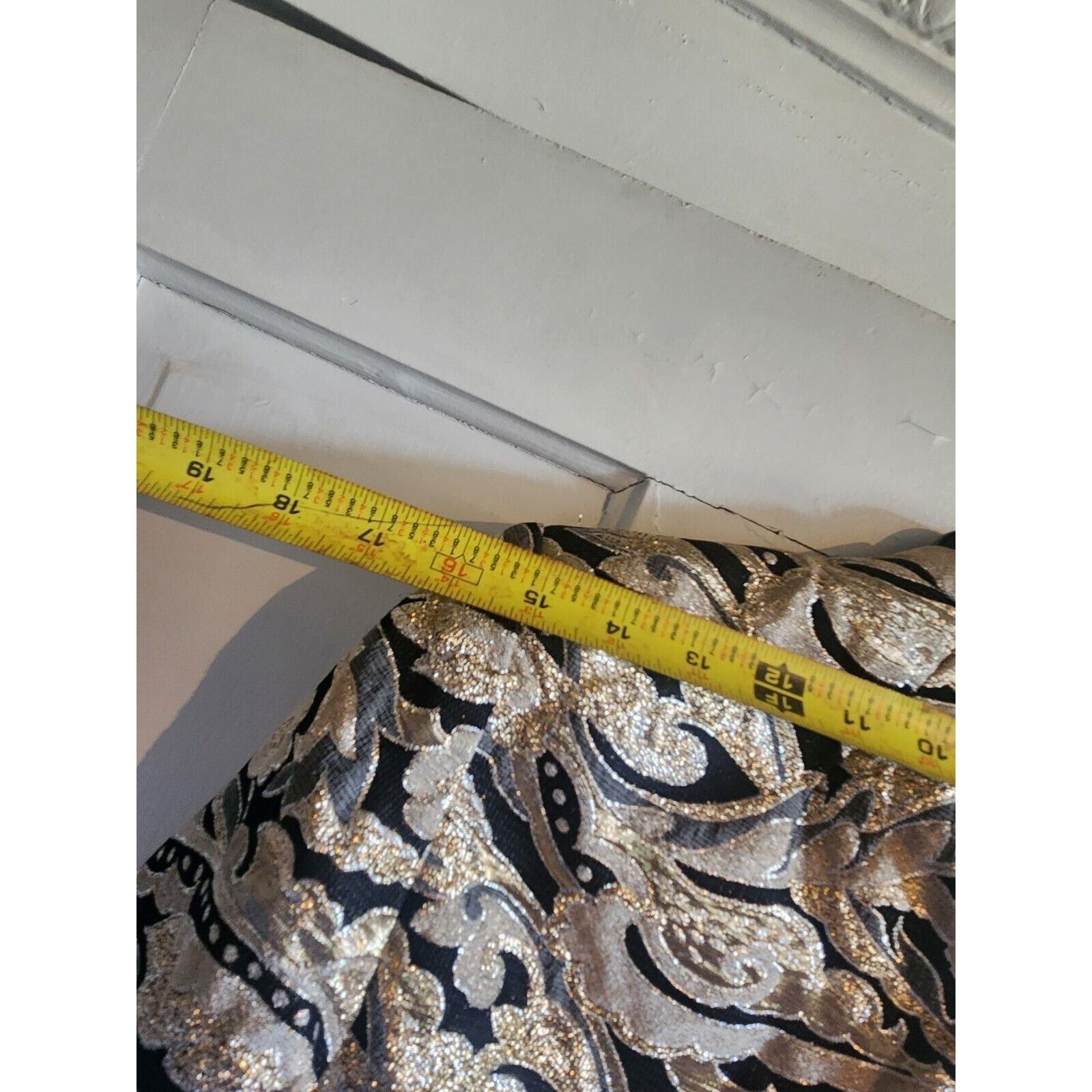 Other Jonny Herbert 1950's CROPPED METALLIC BROCADE JACKET Size S / US 4 / IT 40 - 9 Thumbnail