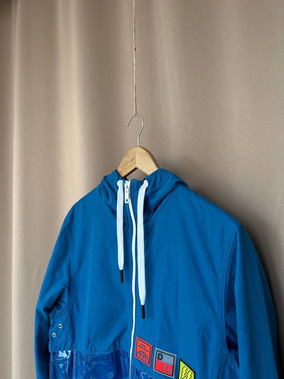 Diesel Diesel J-Line Giacca Jacket Mens Size S/M Nylon Full Zip Size US S / EU 44-46 / 1 - 4 Thumbnail