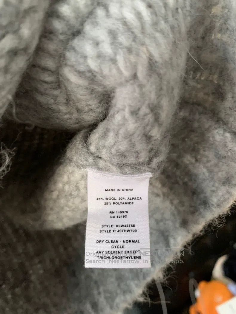 Helmut Lang HELMUT LANG Gray Hooded Sweater Size US XS / EU 42 / 0 - 3 Thumbnail