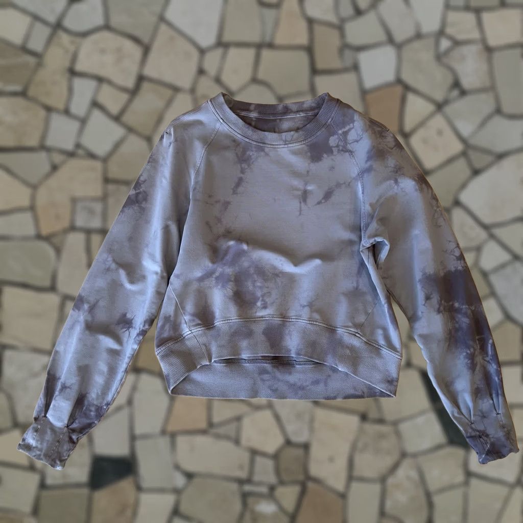 Lululemon Lululemon Ready to Roll Crew Sweatshirt Women’s 4 Shibori Gris Size S / US 4 / IT 40 - 1 Thumbnail