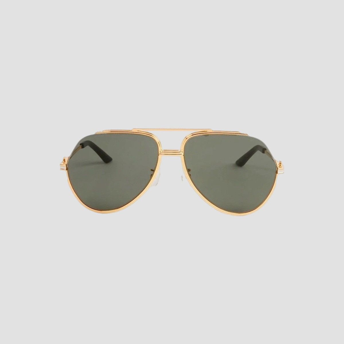 Casablanca Casablanca Stainless Steel Aviator Sunglasses Size ONE SIZE - 1 Thumbnail