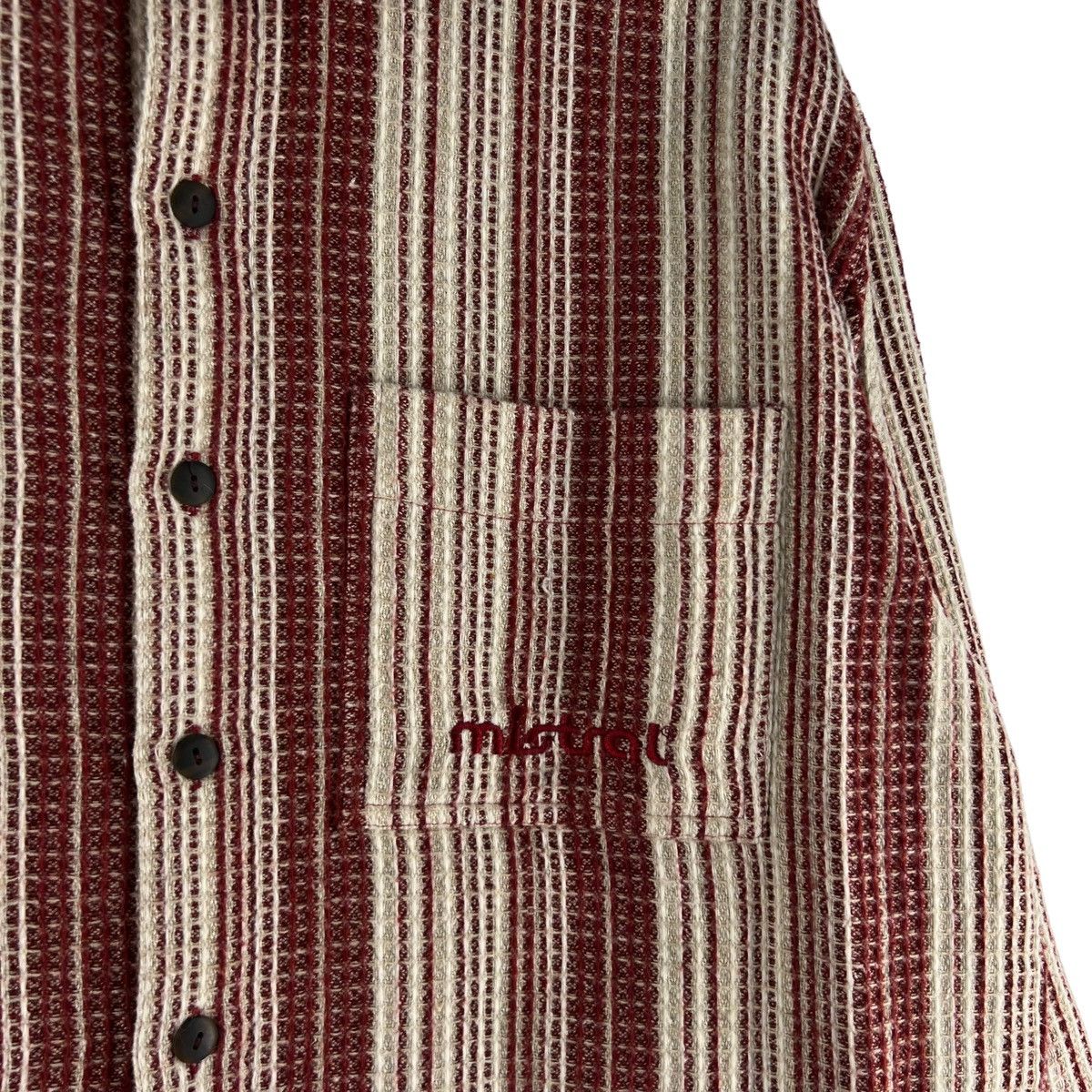 Japanese Brand 🔥Striped Chore Flannel Jacket Mistril IS Japan Size US S / EU 44-46 / 1 - 7 Thumbnail