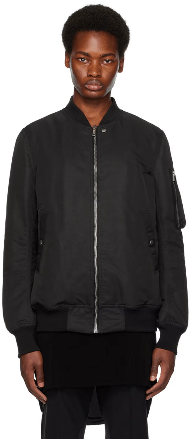 Rick Owens Nylon Bomber Size US S / EU 44-46 / 1 - 14 Thumbnail
