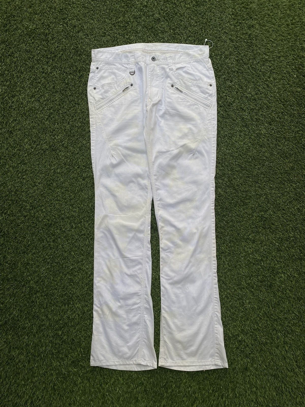 Nicole Club Y2K Nicole Club For Men Flared Pants Size US 35 - 2 Thumbnail