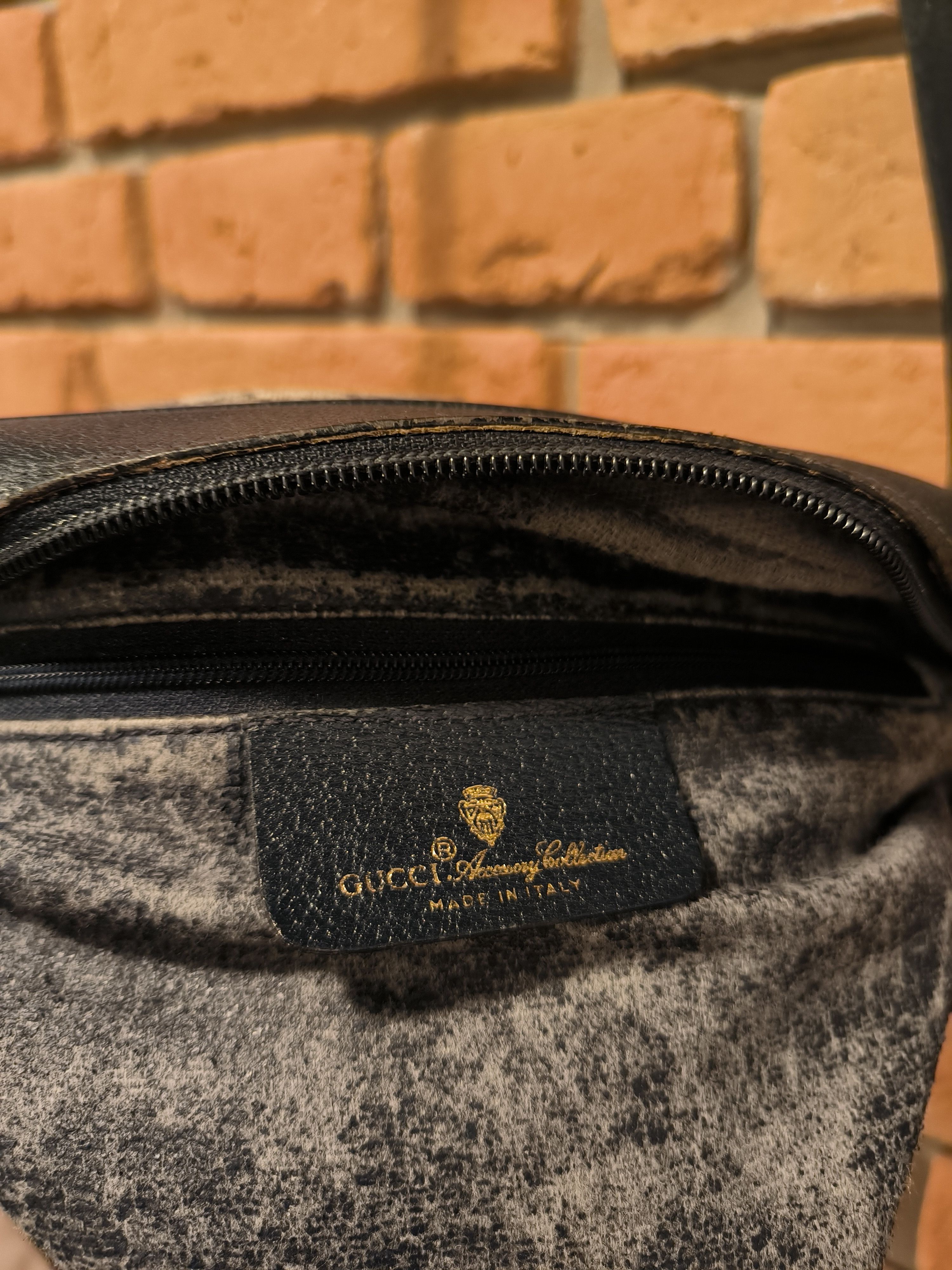 Gucci × Vintage Vintage Gucci Monogram Pattern Bag Logo Leather Size ONE SIZE - 10 Thumbnail