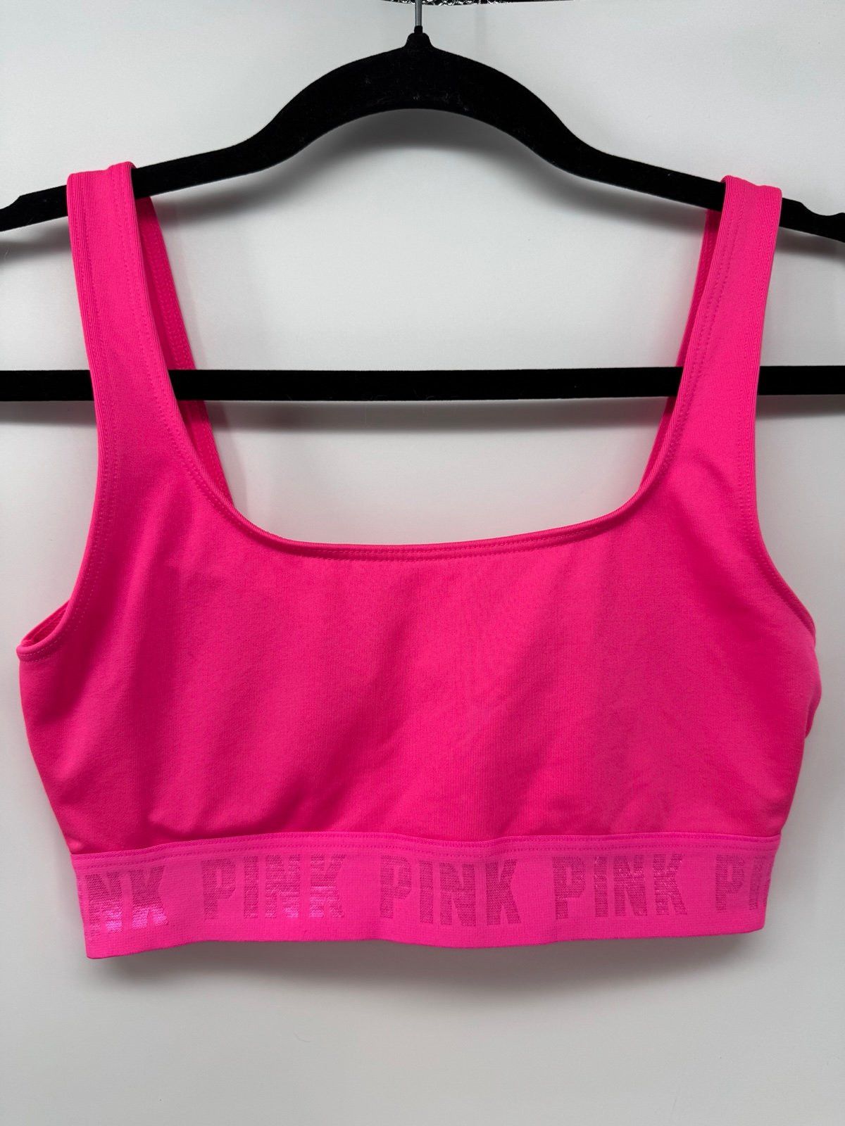Pink Victoria Secret Ultimate Hot Pink Scoop Sports Bra XS Size XS / US 0-2 / IT 36-38 - 1 Thumbnail