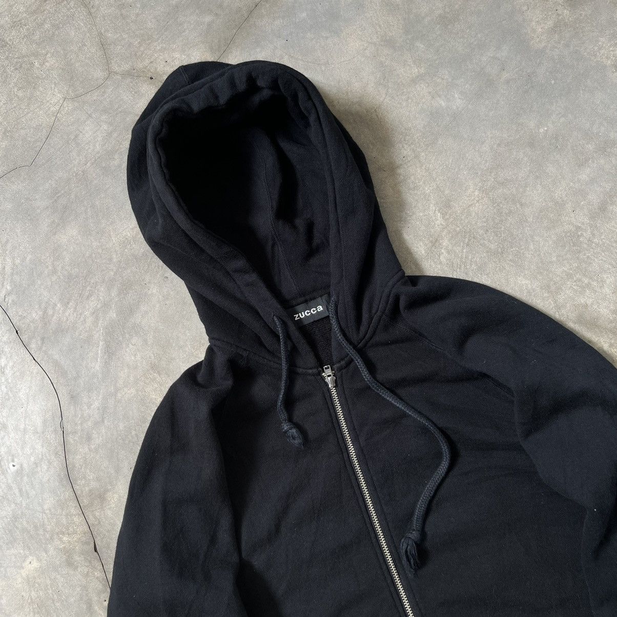Issey Miyake Archive Zucca by Issey Miyake Oversize Vent Zip Hoodie Size US M / EU 48-50 / 2 - 3 Thumbnail