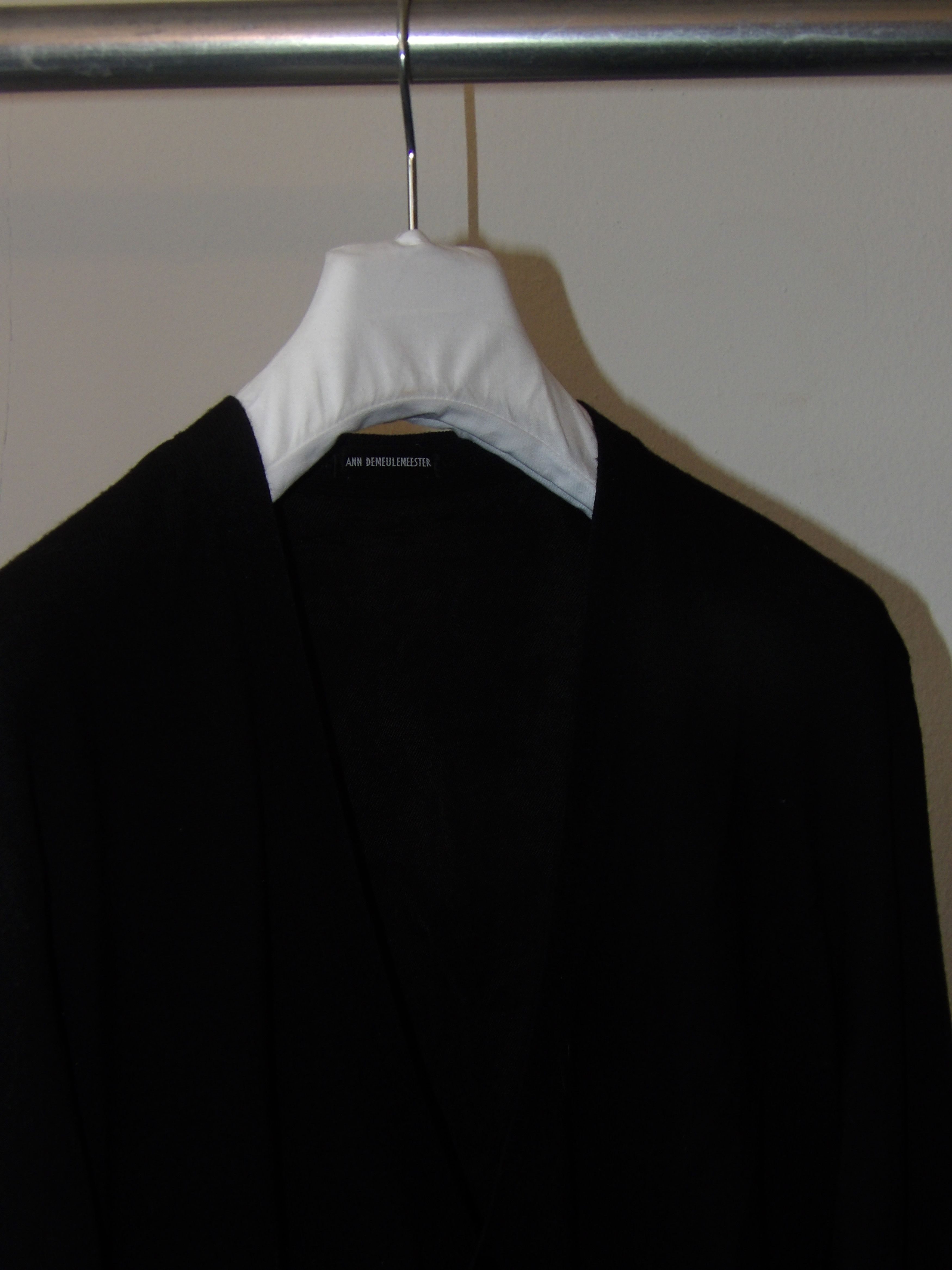 Ann Demeulemeester Ann Demeulemeester "Double Breasted" Cardigan W/ Back Straps Size M / US 6-8 / IT 42-44 - 3 Thumbnail