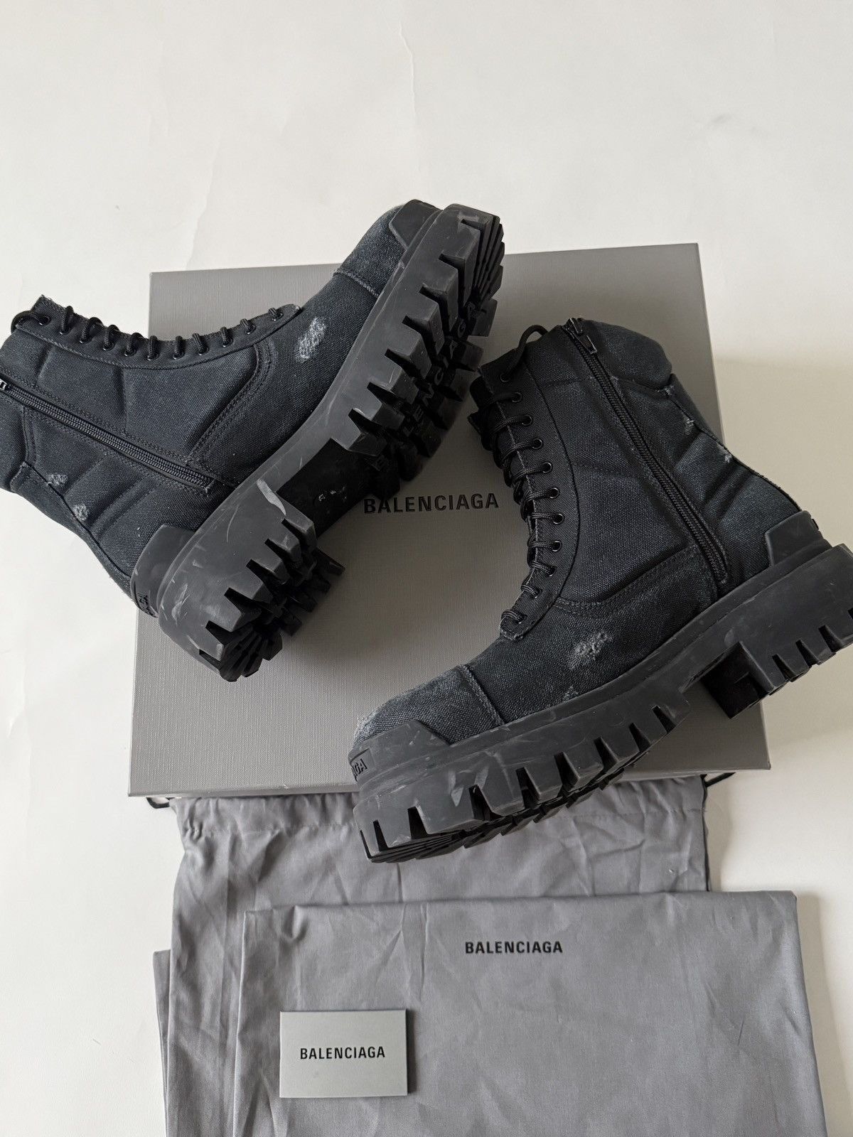 Balenciaga Combat Strike Boot Size 42 Size US 9 / EU 42 - 4 Thumbnail