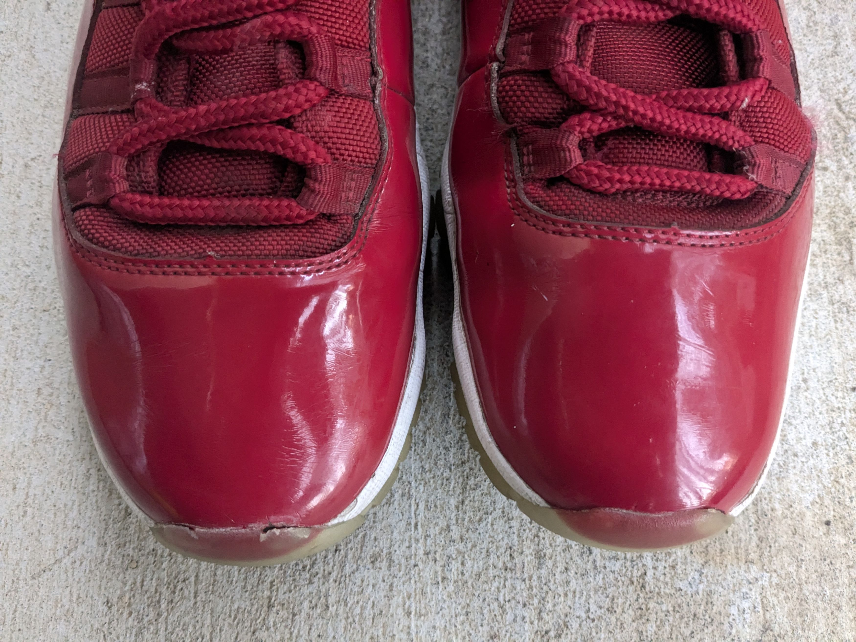 Jordan Brand Nike Air Jordan 11 Retro Win Like 96 378037-623 Red High Size US 11.5 / EU 44-45 - 5 Thumbnail