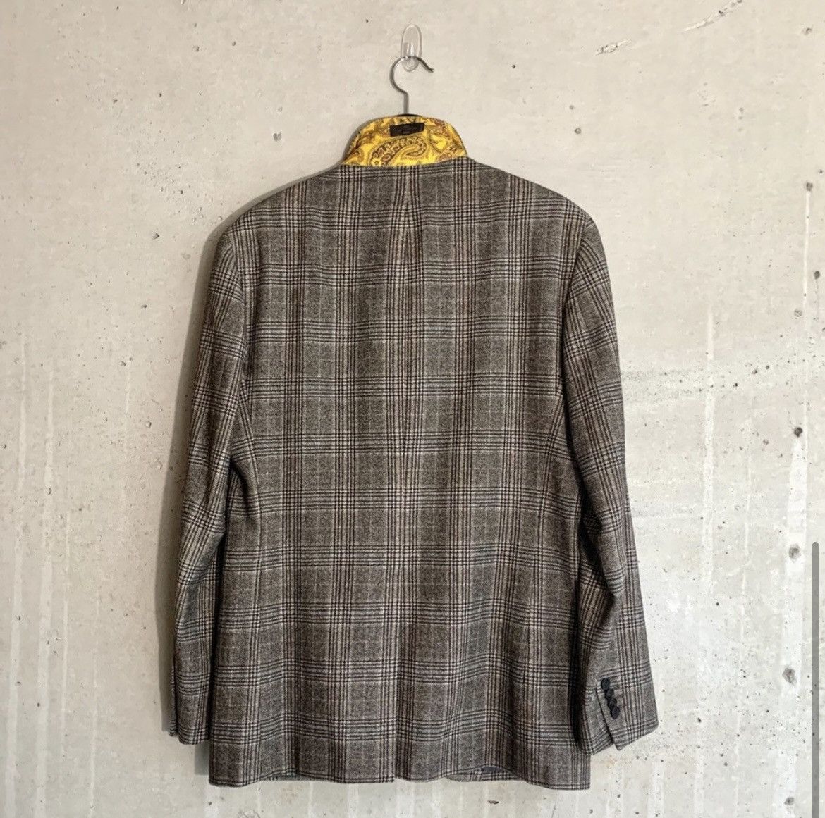 Etro Etro Brown Check Wool Blazer, Like New Size 50R Size 50R - 5 Thumbnail